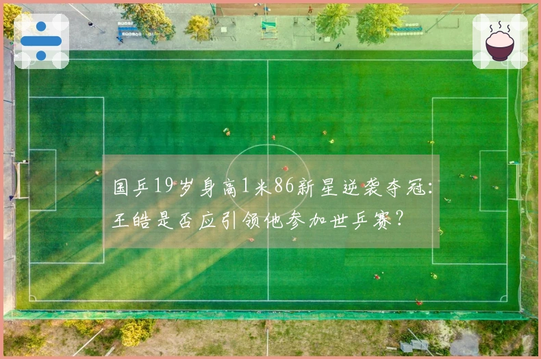 国乒19岁身高1米86新星逆袭夺冠：王皓是否应引领他参加世乒赛？